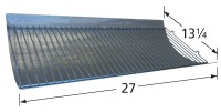 27” X 13-1/4” Aluminized Steel Ash Pan
