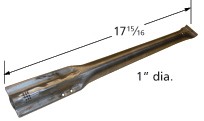 17-15/16"  X 1" Stainless Steel Burner Tube 16771