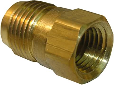 17-4627 3/8-Inch Flare by 1/8-Inch Female Pipe Thread Brass Adapter
