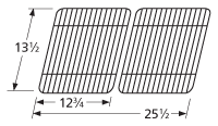 13-1/2" X 25-1/2" Porcelain Coated Steel Wire Cooking Grid