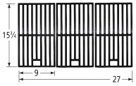 15-3/4" X 27" Porcelain Coated Cast Iron Cooking Grid