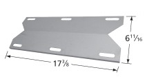 17-1/4" X 6-15/16" Stainless Steel Heat Plate