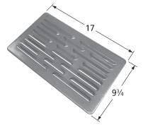 17" X 9-3/4" Rolled Steel Heat Plate