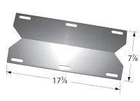 17-3/4" x 7-7/8" Stainless Steel Heat Plate