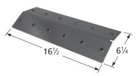 16-1/2" X 6-1/4" Stainless Steel Heat Plate