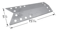 15-1/8" x 5-1/2 Stainless Steel Heat Plate
