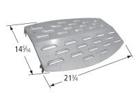 21-3/4" x 14-5/16" Stainless Steel Heat Plate
