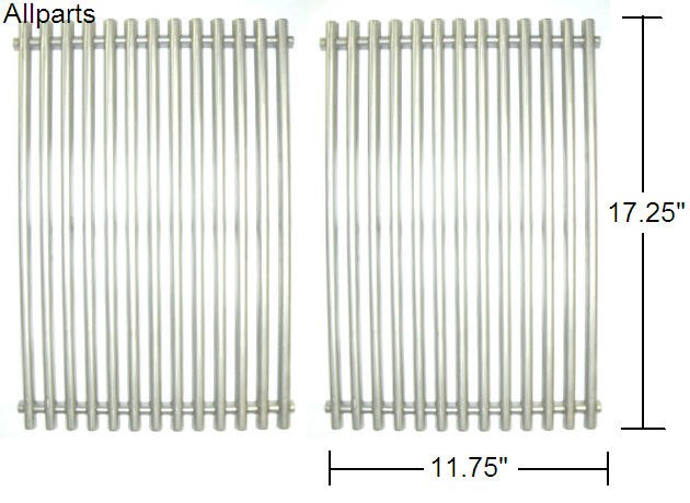17-1/4" x 11-3/4 Weber Genesis SS Grids -Set of 2