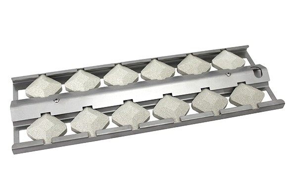 18" X 6 - 1/8"  Stainless Steel Briquette tray