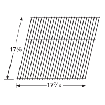 17-3/8 x 17-7/16" Porc. Steel Wire Cook Grid