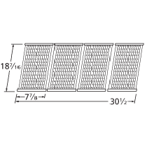 18-7/16" X 30-1/2 SS cooking grid (4pc) 5S574