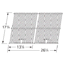  17-3/8" x 26-1/4 Stainless Steel Wire Cook Grids
