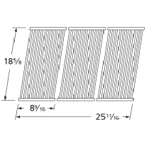 18-5/8" X 25-11/16" Stainless Steel Cooking Grid 3 pc