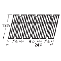 18-3/4 X 24-3/4  (3 pc.) Cast Iron Cook Grid Set