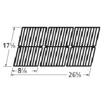 17-3/4 X 26-13/16 Cast Iron cooking grids