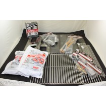8-1/8" x 16" Charmglow Rebuild Kit w/ Stainless Steel cooking grids