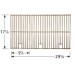 17-1/8" X 29-5/8" Stainless Steel Clad Wire Cooking Grid