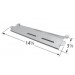 14-5/8" X 3-7/8" Stainless Steel Heat Plate