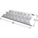 16" x 7-3/16" Stainless Steel Heat Plate