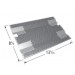13-3/16" x 8-3/4" Stainless Steel Heat Plate
