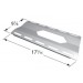 17-5/16" x 9-7/8" Stainless Steel Heat Plate
