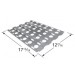 17-13/16 x 12-7/16" Stainless Steel Heat Plate