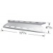 17-5/16" X 4-15/16" Stainless Steel Heat Plates