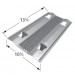 13-3/4" X 10-3/4" Stainless Steel Heat Plate