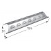 15-3/8" X 3-1/2" Stainless Steel Heat Plate