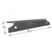 16-3/4" x 3-7/8" Stainless Steel Heat Plate