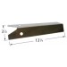 13-1/4" X 3-1/2" Stainless Steel Heat Plate