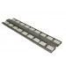 21-1/2" X 5-1/2" Stainless Steel Briquette Tray with Briquettes 